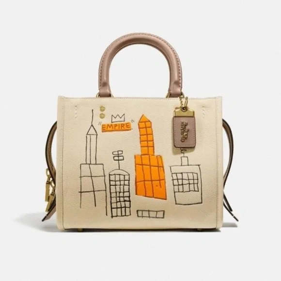 COACH Jean-Michel Basquiat Rogue 25 Satchel Shoulder Bag - Picture 8 of 12